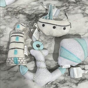 Target Nautical Holiday Ornaments Set - White and Blue